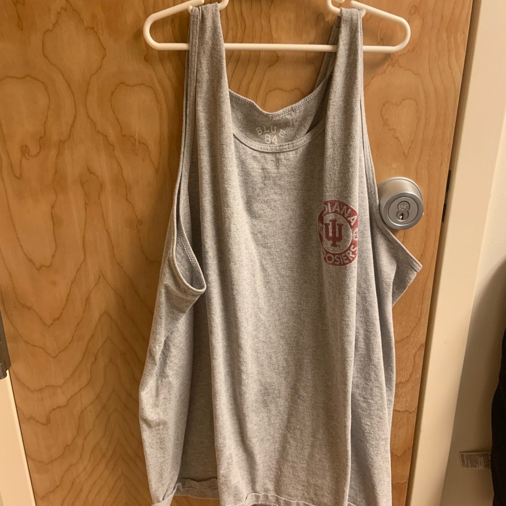 IU Grey Muscle Tank